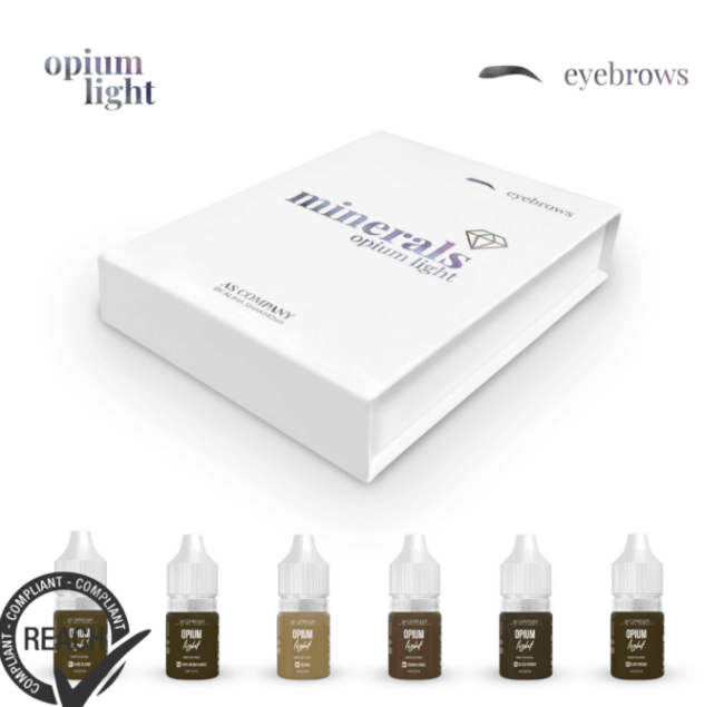 Set MINERALS OPIUM LIGHT do brwi