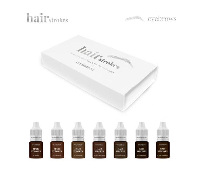 EYEBROW SET HAIR STROKES HYBRID ORGANIC-BASED