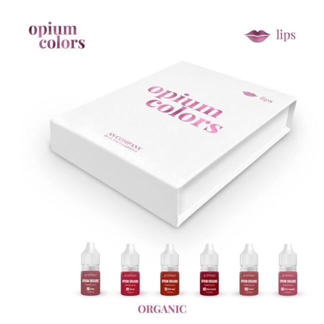 LIP SET - OPIUM COLORS (ORGANIC)