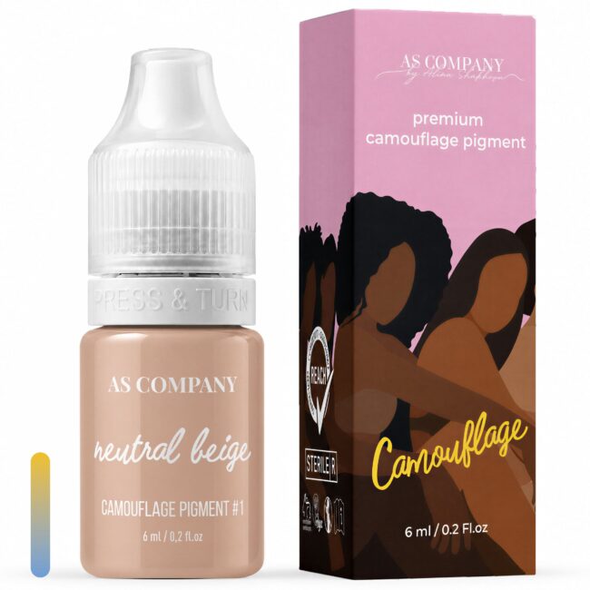 #1 NEUTRAL BEIGE, 6 ml (CAMOUFLAGE)