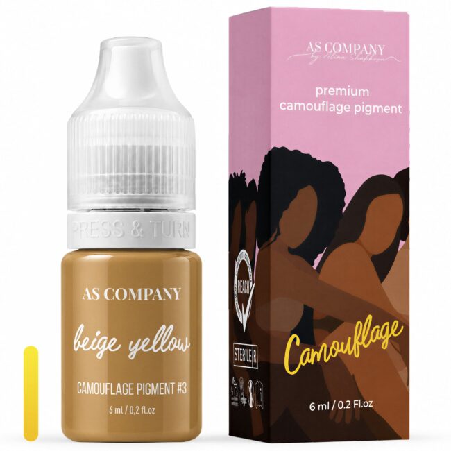 #3 BEIGE YELLOW, 6 ml (CAMOUFLAGE)