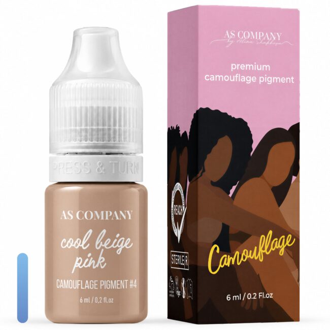 #4 COOL BEIGE PINK, 6 ml (CAMOUFLAGE)