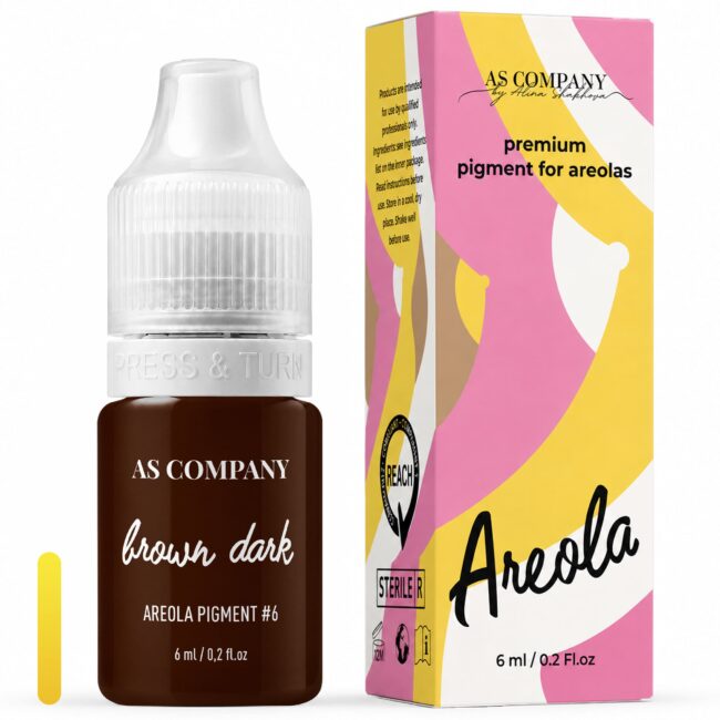 #6 BROWN DARK, 6 ml (AREOLA)