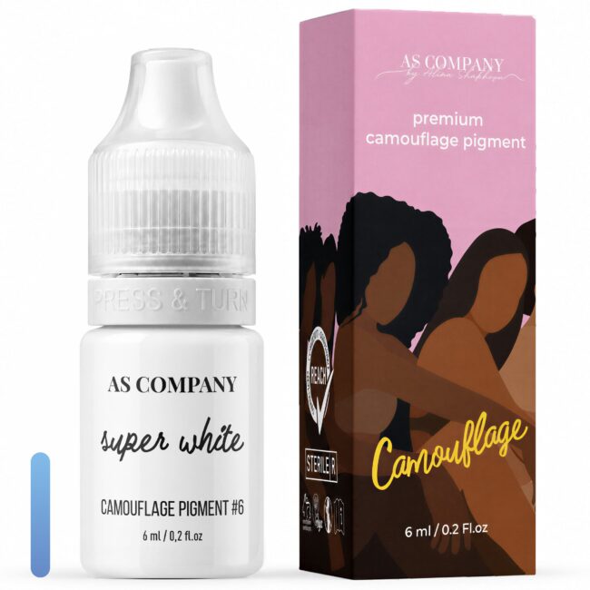 #6 SUPER WHITE, 6 ml (CAMOUFLAGE)