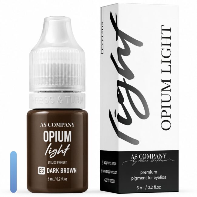 E5 DARK BROWN, 6 ml (OPIUM LIGHT)